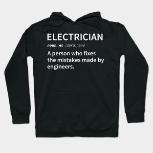 Electrician Definition Gift Hoodie